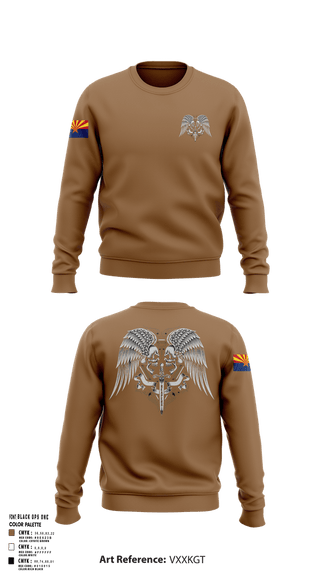 Crew Neck Sweatshirt, Az Reapers, Army, Teamtime, Team time, sublimation, custom sports apparel, team uniforms, spirit wear, spiritwear, sports uniforms, custom shirts, team store, custom team store, fundraiser sports, apparel fundraiser