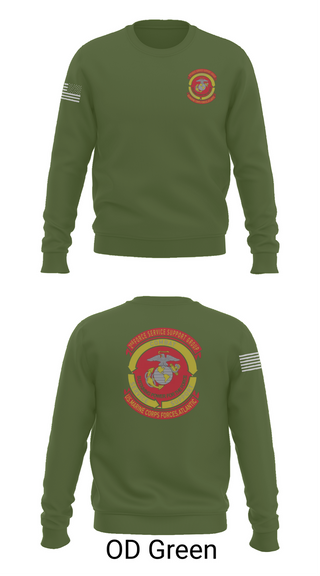 Crew Neck Sweatshirt, Det ‘A’ 2nd FSSG, , Teamtime, Team time, sublimation, custom sports apparel, team uniforms, spirit wear, spiritwear, sports uniforms, custom shirts, team store, custom team store, fundraiser sports, apparel fundraiser