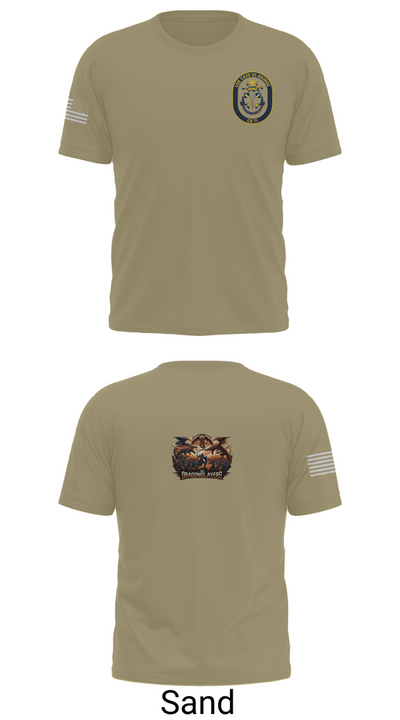 USS CAPE ST. GEORGE 53207398 Old School Cotton Feel Shirt - 86