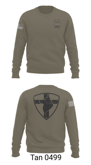 Crew Neck Sweatshirt, Whitesboro PBA, , Teamtime, Team time, sublimation, custom sports apparel, team uniforms, spirit wear, spiritwear, sports uniforms, custom shirts, team store, custom team store, fundraiser sports, apparel fundraiser