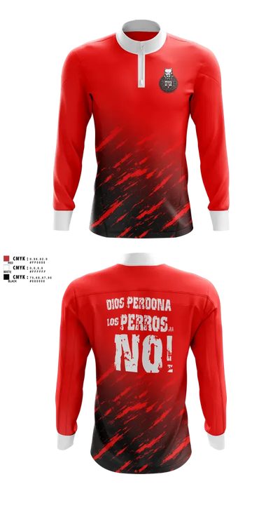 PERROS DEL MAL 12454683 Quarter Zip Jacket - 2