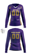 Lady Eagles Women's Long Sleeve V-neck Shirt - 3