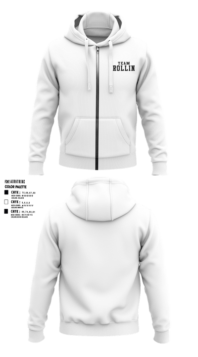 Team Rollin 41727412 Zip Hoodie - 4