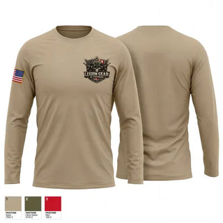 Long Sleeve Performance Shirt, Legion Gear of Statesboro, Army, Teamtime, Team time, sublimation, custom sports apparel, team uniforms, spirit wear, spiritwear, sports uniforms, custom shirts, team store, custom team store, fundraiser sports, apparel fundraiser