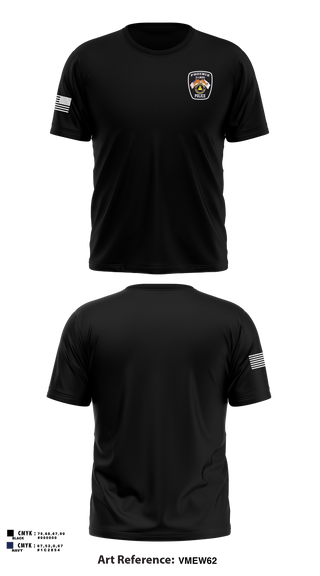 Old School Cotton Shirt, Phoenix Police Department, Police, Teamtime, Team time, sublimation, custom sports apparel, team uniforms, spirit wear, spiritwear, sports uniforms, custom shirts, team store, custom team store, fundraiser sports, apparel fundraiser