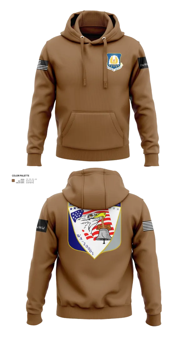 Hoodie, 61st Eagle Squadron, Air Force, Teamtime, Team time, sublimation, custom sports apparel, team uniforms, spirit wear, spiritwear, sports uniforms, custom shirts, team store, custom team store, fundraiser sports, apparel fundraiser