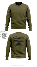 214 Intel 6643892 Crew Neck Sweatshirt - 1