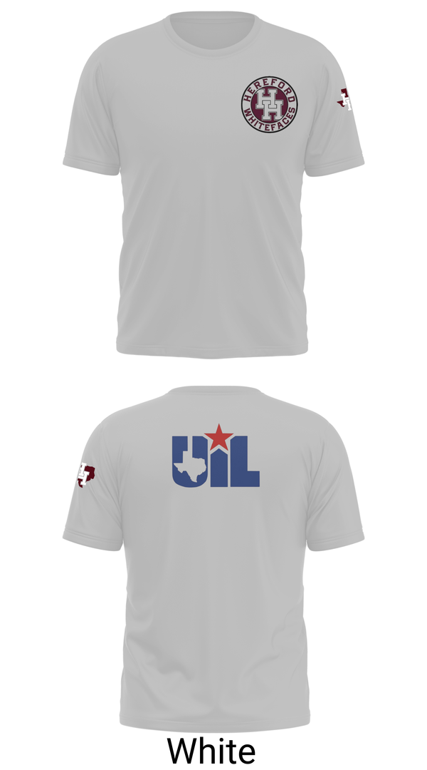 Old School Cotton Feel Shirt, Hereford Whitefaces, Wrestling, Teamtime, Team time, sublimation, custom sports apparel, team uniforms, spirit wear, spiritwear, sports uniforms, custom shirts, team store, custom team store, fundraiser sports, apparel fundraiser