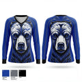 Sedro-Woolley High School Softball 26665892 Women's Long Sleeve V-neck Shirt - 1