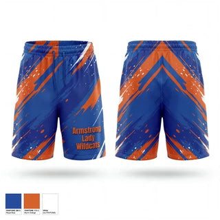 Athletic Shorts With Pockets, Armstrong Lady Wildcats, Softball, Teamtime, Team time, sublimation, custom sports apparel, team uniforms, spirit wear, spiritwear, sports uniforms, custom shirts, team store, custom team store, fundraiser sports, apparel fundraiser