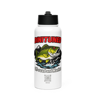 Dinituned offroad and marine Stainless Steel Water Bottle with a Straw Lid