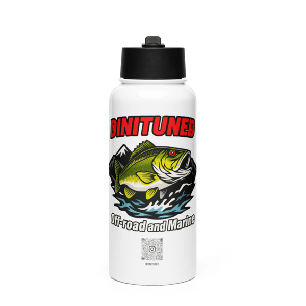 Dinituned offroad and marine Stainless Steel Water Bottle with a Straw Lid