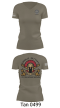 Charlie BTRY 2-114th FA 81101769 Women's Short Sleeve V-neck Shirt - 65