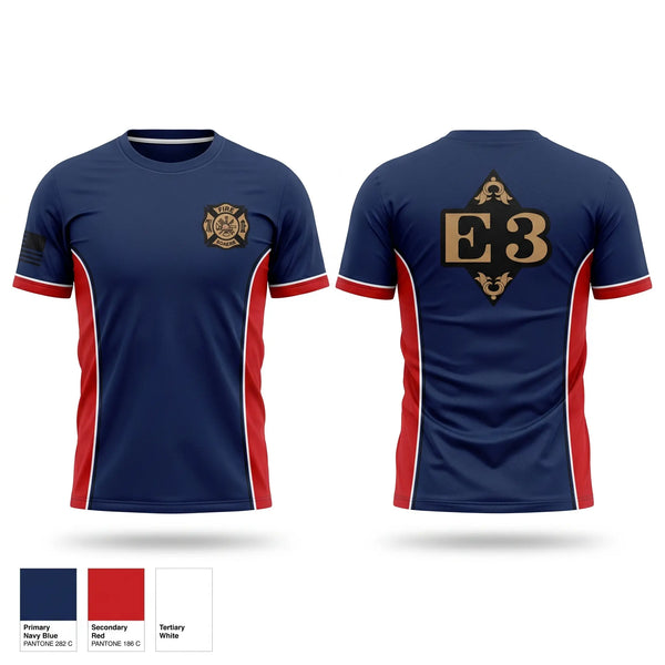 Short Sleeve Performance Shirt, Joppa Fire rescue, Fire Department, Teamtime, Team time, sublimation, custom sports apparel, team uniforms, spirit wear, spiritwear, sports uniforms, custom shirts, team store, custom team store, fundraiser sports, apparel fundraiser