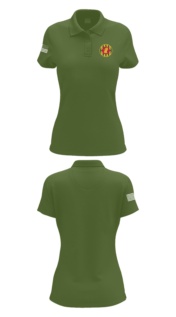 Womens Short Sleeve Performance Polo, 89th military police brigade, , Teamtime, Team time, sublimation, custom sports apparel, team uniforms, spirit wear, spiritwear, sports uniforms, custom shirts, team store, custom team store, fundraiser sports, apparel fundraiser