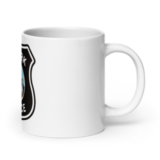 4th Precinct 85110542 White Glossy Mug - Small