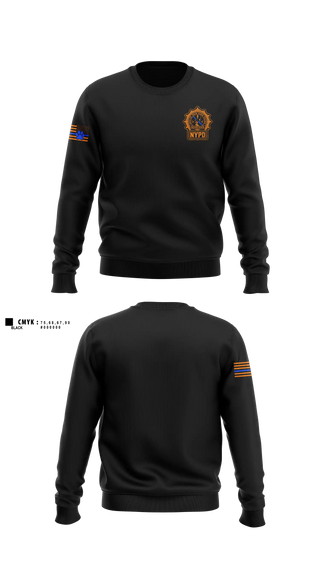 Crew Neck Sweatshirt, NYPD NARCOTICS K9, Police, Teamtime, Team time, sublimation, custom sports apparel, team uniforms, spirit wear, spiritwear, sports uniforms, custom shirts, team store, custom team store, fundraiser sports, apparel fundraiser