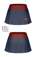 Tulare Western Mustangs 49846342 Skort - 1