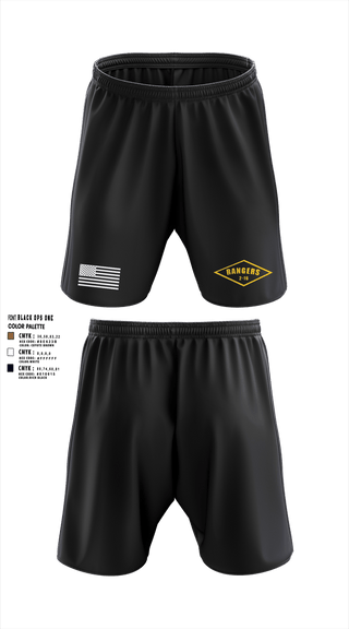 Athletic Shorts With Pockets, 2-16 rangers, Army, Teamtime, Team time, sublimation, custom sports apparel, team uniforms, spirit wear, spiritwear, sports uniforms, custom shirts, team store, custom team store, fundraiser sports, apparel fundraiser