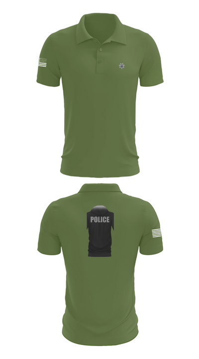 Nashville Police Department 22695418 Short Sleeve Performance Polo - 45