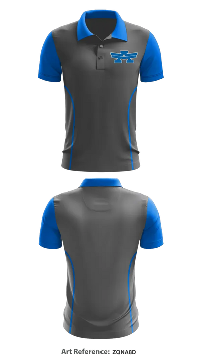 Ascend Leadership Academy Aviators 53246448 Short Sleeve Performance Polo - 30