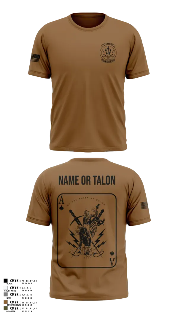 Old School Cotton Feel Shirt, 90MSOS/TRF, Air Force, Teamtime, Team time, sublimation, custom sports apparel, team uniforms, spirit wear, spiritwear, sports uniforms, custom shirts, team store, custom team store, fundraiser sports, apparel fundraiser