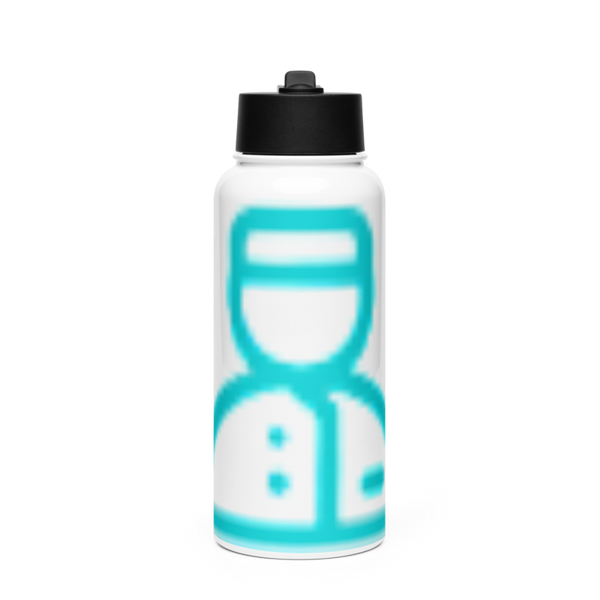 Vov04042025 7481195 Stainless Steel Water Bottle with a Straw Lid
