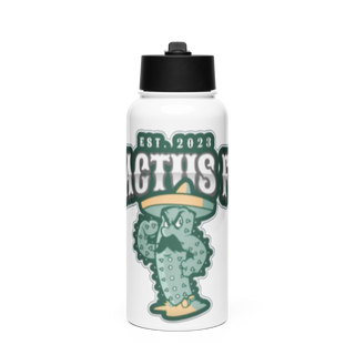 Cactus Fc 14897067 Stainless Steel Water Bottle with a Straw Lid