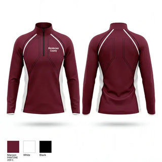 Quarter Zip Jacket, Henderson County, Baseball, Teamtime, Team time, sublimation, custom sports apparel, team uniforms, spirit wear, spiritwear, sports uniforms, custom shirts, team store, custom team store, fundraiser sports, apparel fundraiser