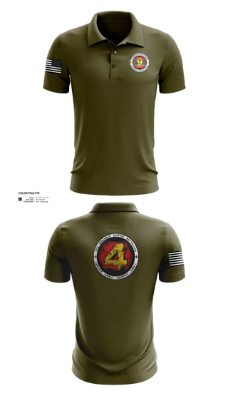 Short Sleeve Performance Polo, 9th Engineer Support Battalion, Marines, Teamtime, Team time, sublimation, custom sports apparel, team uniforms, spirit wear, spiritwear, sports uniforms, custom shirts, team store, custom team store, fundraiser sports, apparel fundraiser
