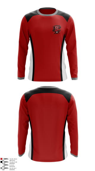Long Sleeve Performance Shirt, Bremen Soccer, Men's Soccer, Teamtime, Team time, sublimation, custom sports apparel, team uniforms, spirit wear, spiritwear, sports uniforms, custom shirts, team store, custom team store, fundraiser sports, apparel fundraiser