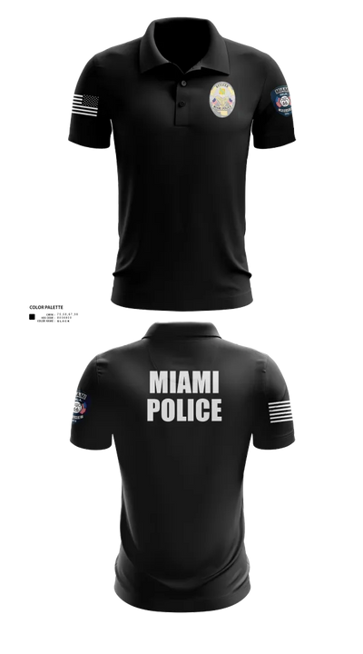 MPD Patrol 83314976 Short Sleeve Performance Polo - 30