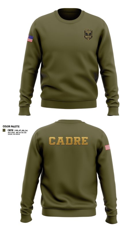 Crew Neck Sweatshirt, Camp Ripley MSTC, Army, Teamtime, Team time, sublimation, custom sports apparel, team uniforms, spirit wear, spiritwear, sports uniforms, custom shirts, team store, custom team store, fundraiser sports, apparel fundraiser