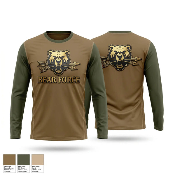 Long Sleeve Performance Shirt, Golden bear archery, Baseball, Teamtime, Team time, sublimation, custom sports apparel, team uniforms, spirit wear, spiritwear, sports uniforms, custom shirts, team store, custom team store, fundraiser sports, apparel fundraiser