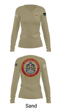 USS Rafael Peralta DDG 115 35678200 Women's Long Sleeve V-neck Shirt - 92