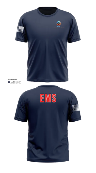 Short Sleeve Performance Shirt, OTF EMS, EMS/EMT, Teamtime, Team time, sublimation, custom sports apparel, team uniforms, spirit wear, spiritwear, sports uniforms, custom shirts, team store, custom team store, fundraiser sports, apparel fundraiser