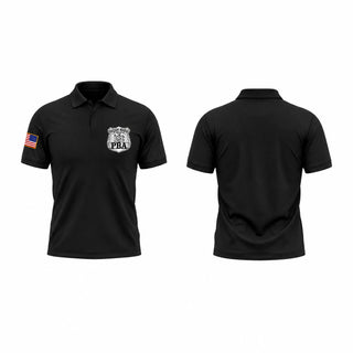 Short Sleeve Performance Polo, Pelham Manor PBA, Police, Teamtime, Team time, sublimation, custom sports apparel, team uniforms, spirit wear, spiritwear, sports uniforms, custom shirts, team store, custom team store, fundraiser sports, apparel fundraiser