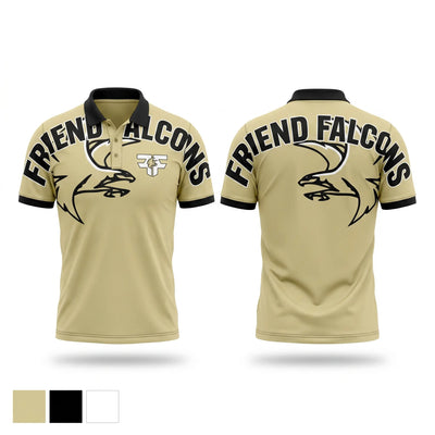 Friend Lady Falcons Short Sleeve Performance Polo - 1