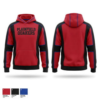 Hoodie, Plainfield Quakers, Wrestling, Teamtime, Team time, sublimation, custom sports apparel, team uniforms, spirit wear, spiritwear, sports uniforms, custom shirts, team store, custom team store, fundraiser sports, apparel fundraiser
