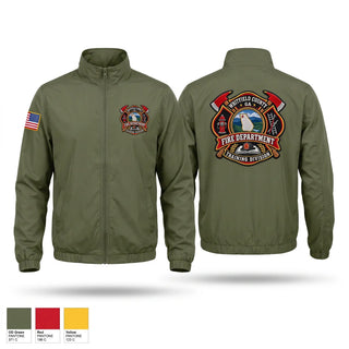 Windbreaker, Milwaukee Fire Department Training Division, Fire Department, Teamtime, Team time, sublimation, custom sports apparel, team uniforms, spirit wear, spiritwear, sports uniforms, custom shirts, team store, custom team store, fundraiser sports, apparel fundraiser