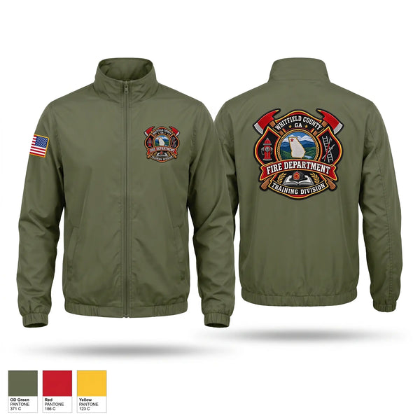 Windbreaker, Milwaukee Fire Department Training Division, Fire Department, Teamtime, Team time, sublimation, custom sports apparel, team uniforms, spirit wear, spiritwear, sports uniforms, custom shirts, team store, custom team store, fundraiser sports, apparel fundraiser