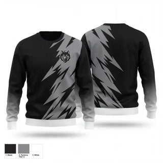 Crew Neck Sweatshirt, Feagin Mill Wolves, , Teamtime, Team time, sublimation, custom sports apparel, team uniforms, spirit wear, spiritwear, sports uniforms, custom shirts, team store, custom team store, fundraiser sports, apparel fundraiser
