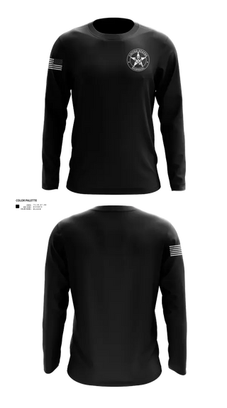 Long Sleeve Performance Shirt, Deputy US Marshal, Police, Teamtime, Team time, sublimation, custom sports apparel, team uniforms, spirit wear, spiritwear, sports uniforms, custom shirts, team store, custom team store, fundraiser sports, apparel fundraiser