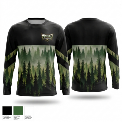 Wicked Cheer Academy Long Sleeve Shooting Shirt - 5