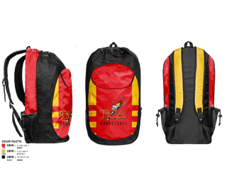 Gear Bag, Torches, Men's Basketball, Teamtime, Team time, sublimation, custom sports apparel, team uniforms, spirit wear, spiritwear, sports uniforms, custom shirts, team store, custom team store, fundraiser sports, apparel fundraiser