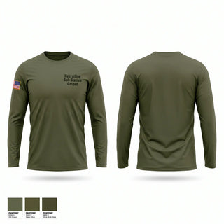 Long Sleeve Performance Shirt, Recruiting Sub Station Casper, Marines, Teamtime, Team time, sublimation, custom sports apparel, team uniforms, spirit wear, spiritwear, sports uniforms, custom shirts, team store, custom team store, fundraiser sports, apparel fundraiser