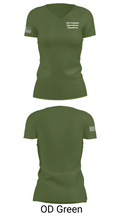 257 Combat Operations Squadron 83502849 Women's Short Sleeve V-neck Shirt - 46