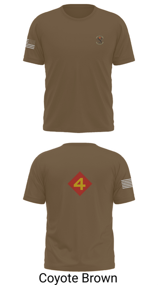 Old School Cotton Feel Shirt, 14th Marine regiment 4th Marine corps division, , Teamtime, Team time, sublimation, custom sports apparel, team uniforms, spirit wear, spiritwear, sports uniforms, custom shirts, team store, custom team store, fundraiser sports, apparel fundraiser