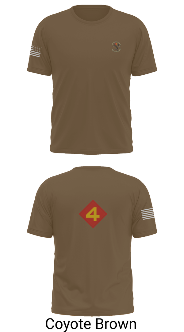 Old School Cotton Feel Shirt, 14th Marine regiment 4th Marine corps division, , Teamtime, Team time, sublimation, custom sports apparel, team uniforms, spirit wear, spiritwear, sports uniforms, custom shirts, team store, custom team store, fundraiser sports, apparel fundraiser