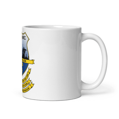 Echo Co. 2nd battalion, 25th Marine Regiment 27533051 White Glossy Mug - Large